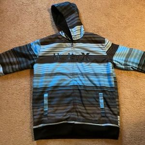 XL HURLEY FLEECE-lined zip up hoodie